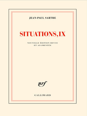 cover image of Situations (Tome 9)
